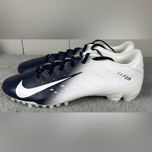 Nike Vapor Untouchable Speed 3 Football Cleats Navy White Men's 15 AO3034-107